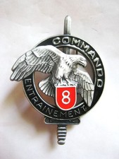 BREVET DES COMMANDOS DU CEC ENTRAINEMENT COMMANDO N°8 (PONT SAINT VINCENT) Y. D