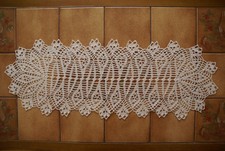 NAPPERON AU CROCHET  REALISER