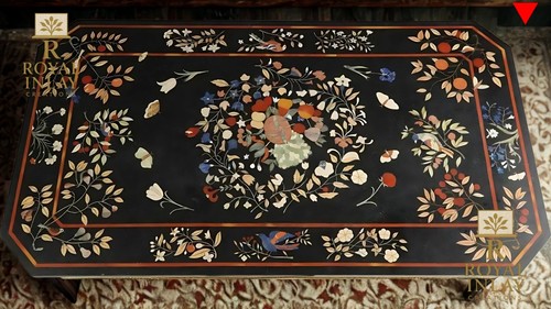 Table basse marbre - marbre, noire