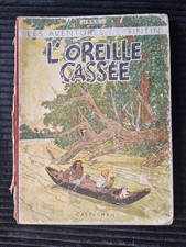 Tintin oreille cassée - l’oreille,