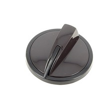 Bouton noir de commande