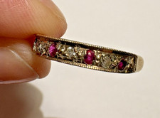 Bague Vintage En Or Jaune 9K