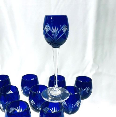 Verre liqueurs art deco - 1,