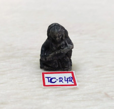 Figurine De Tambour Jouant Apsara En Pierre Antique Fait Main Collectible TC242