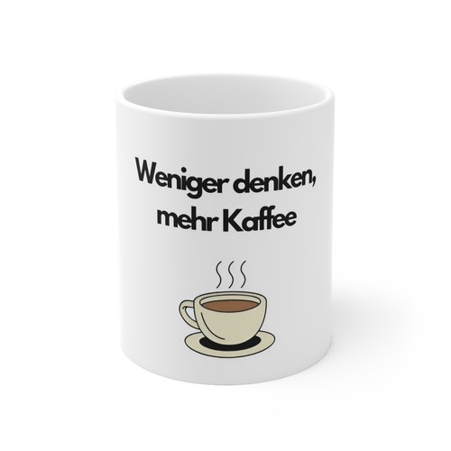 Lustige tasse weniger - tasse,