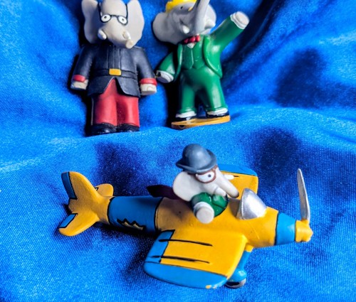 Lot figurines babar - 3,