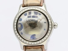 Montre à quartz en cuir SS