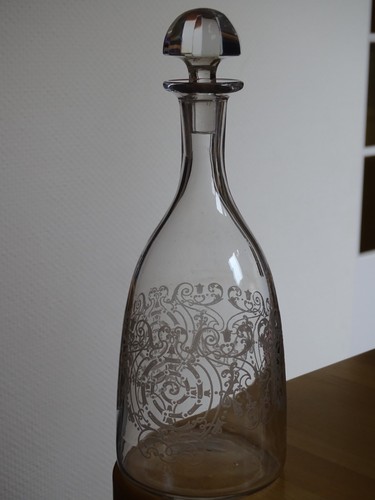 Baccarat ancienne carafe vin - baccarat,