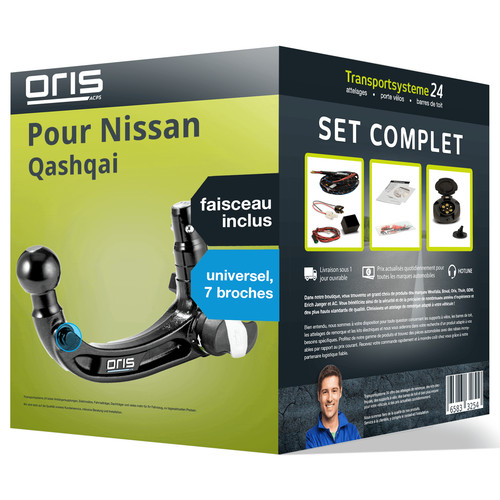 Attelage pour nissan qashqai - pour,