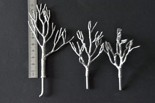 Lot arbres en métal - lot,