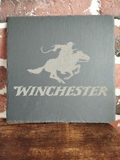 Dessous de Plat Ardoise Winchester Déco Vintage Western Cadeau Bar Cuisine USA