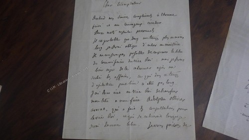 1869 emile ollivier lettre - 1869.emile,