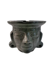 Cendrier décoratif en terre