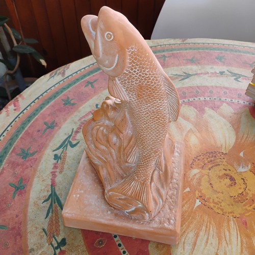 Sculpture poisson en - sculpture,