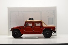 AM GENERAL HUMMER H1 SOFT TOP 1994 RED EXOTO 1/18 NEUVE EN BOITE