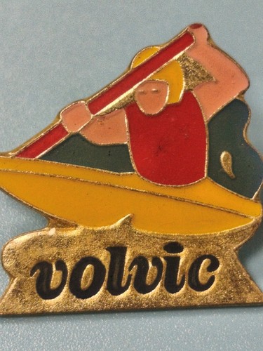 Pin vintage volvic kayak - volvic,