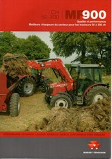 Brochure prospectus chargeur pour tracteur Massey Ferguson