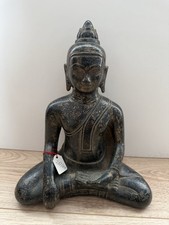 Bouddha Bronze Doré Au Feu