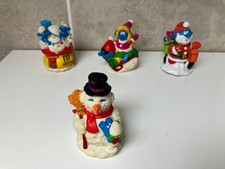 Peyo - Schtroumpfs - 6 vieux bouchons tube style smarties - BIP  Pays-Bas 1997/8