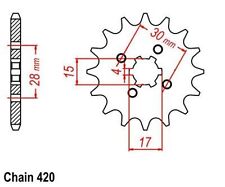 Pignon Sortie Boite Avant 13