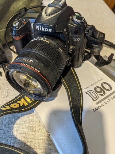Nikon d9o équipé objectif - nikon,