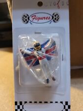 Figurine Pilote Hamilton Vainqueur Drapeau Ct69 Catrix 1/43