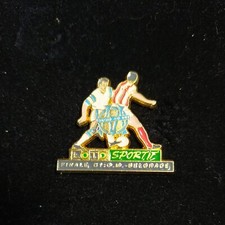 RARE PINS FOOTBALL SOCCER CLUB OM O.M MARSEILLE LOTO SPORTIF SIGNÉ DECAT PARIS