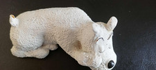 Tintin leblon résine milou - leblon,