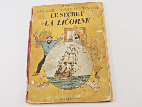 Tintin secret de - bd,