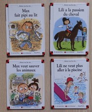 Lot 4 livres Max et Lili