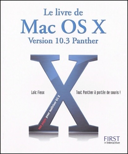 Livre mac x 3 panther - x,