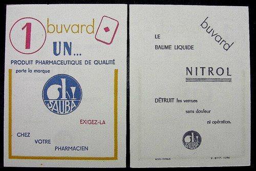 Buvard ancien table - ancien,