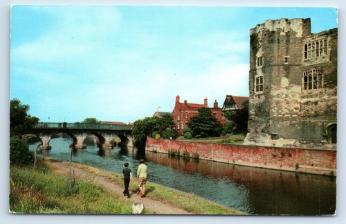 Walking along river trent - walking,
