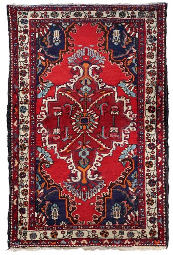 Vintage hamadaan handmade rug - vintage,
