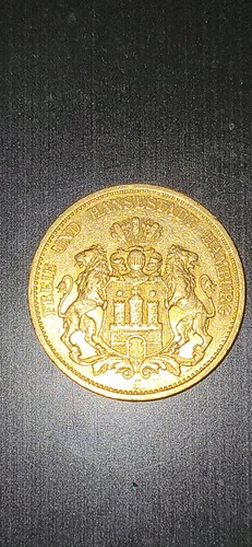 Mark 1878 hambourg or - -,