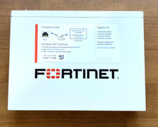 Pare-feu de sécurité réseau Fortinet Fortigate-60E FG-60E avec adaptateur, in...