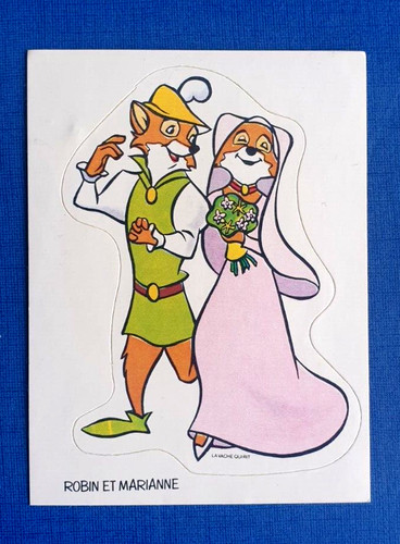 Sticker vache qui rit 1974 - vache,