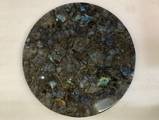 Table Ronde En Labradorite De