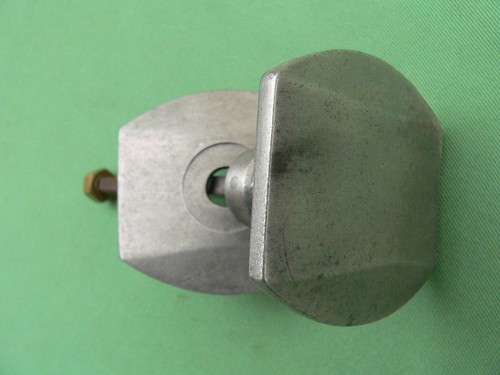 Poignée rosace aluminium - rosace,