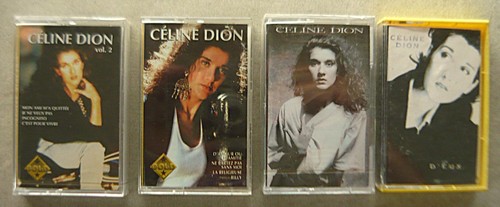 Céline dion lot cassette - 4,