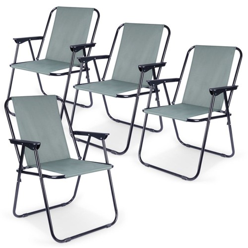 Chaise camping pliante 4pcs - camping,