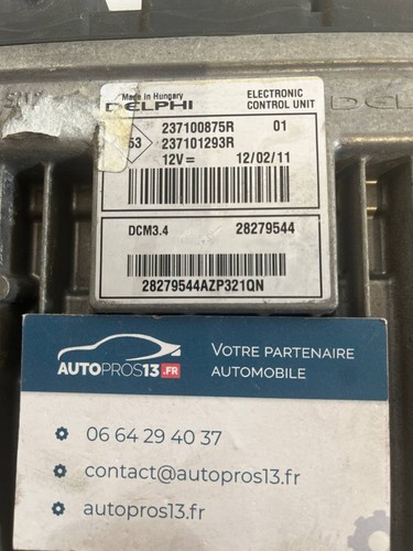 Calculateur moteur renault - calculateur,