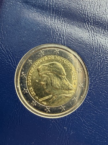 Euros commémorative monaco - euros,