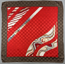 Authentique foulard vintage  " Louis Féraud "