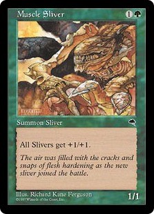 Magic mtg slivoïde - magic, musclé