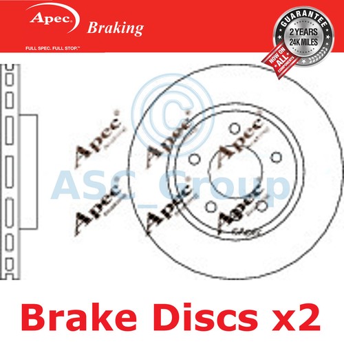Apec braking 315mm ventilé - 2x,