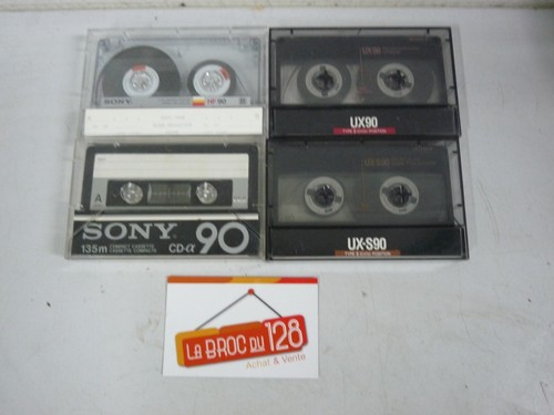 Lot cassette sony - 4,