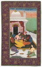 Moghol Peinture Empereur Et