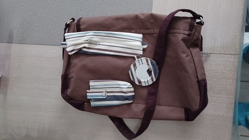 Sac besace marron avec - marron,