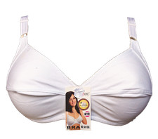 Soutien gorge en coton blanc